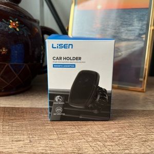 Lisen Air Vent Magnetic Car Phone Mount Black